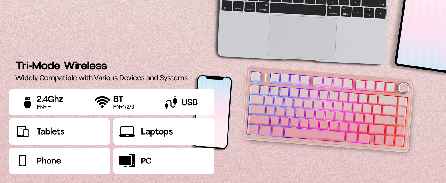 75% Wireless Gaming Keyboard