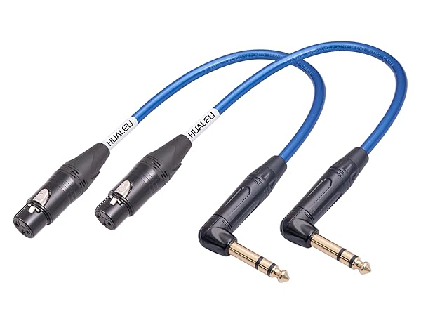 6.35mm Stereo Male to XLR Female Audio Cable