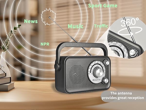 The D218 radio has good signal reception