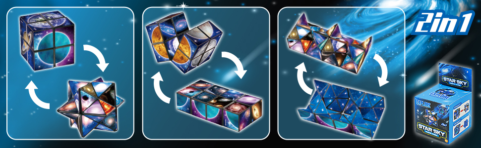 2 In 1 Magic Cube
