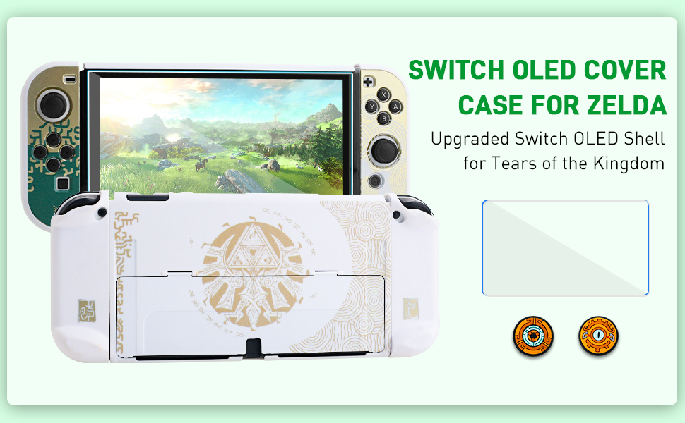 zelda nintendo switch oled case