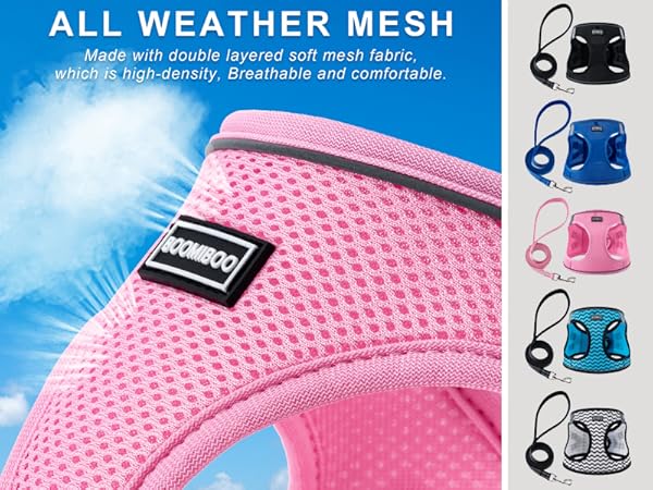 Reflective No-Choke Pet Oxford Vest with Easy Control Handle for Large Dogs
