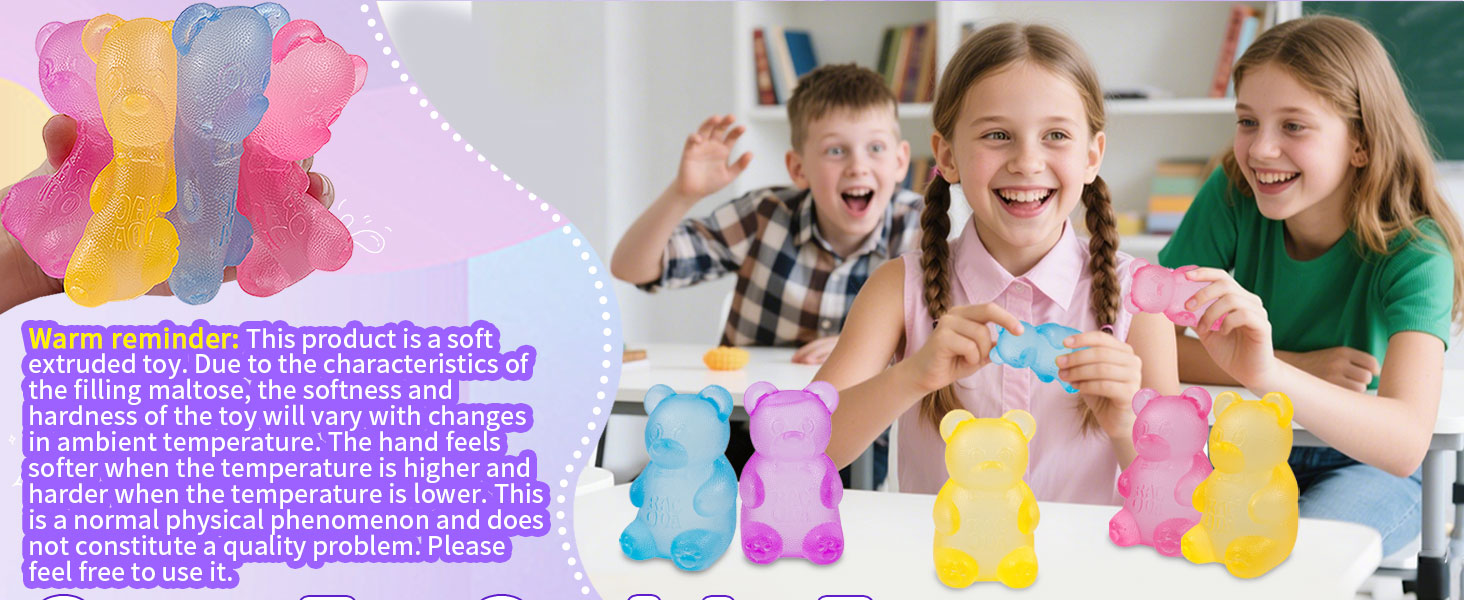 SQUEEZE BEAR TOYS