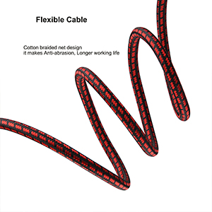 Flexible 3.5mm audio cable