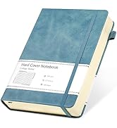 CAGIE Lined Journal Notebook, 320 Pages College Ruled Notebook, 100 Gsm Paper Thick Journal, A5 H...