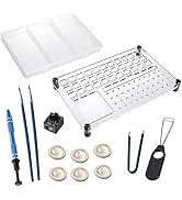 Gliging 33 Lube Station Switch Tester Opener Acrylic DIY Double-Deck Removal Platform Keycaps Pul...
