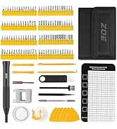 Small screwdriver set,146 in 1 precision screwdriver set with 120 magnetic screwdriver bits,Compu...