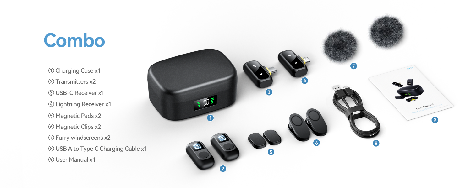 Wireless Lavalier Microphone