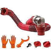 Caravista 10FT RV Sewer Hose Kit: Heavy Duty Camper Waste Hose with Leak-Proof Swivel Fittings, 9...