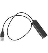 KALLORY RJ9 to USB Adapter Cable for Headsets Male to Female Connector Compatible Laptops and Com...
