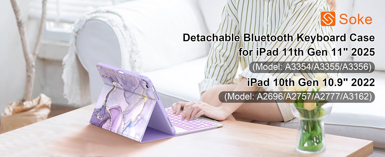 iPad 11th/10th keyboard case