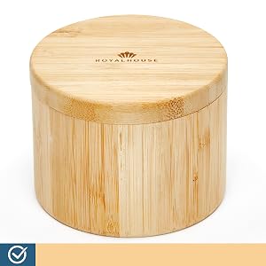 Bamboo Salt Holder