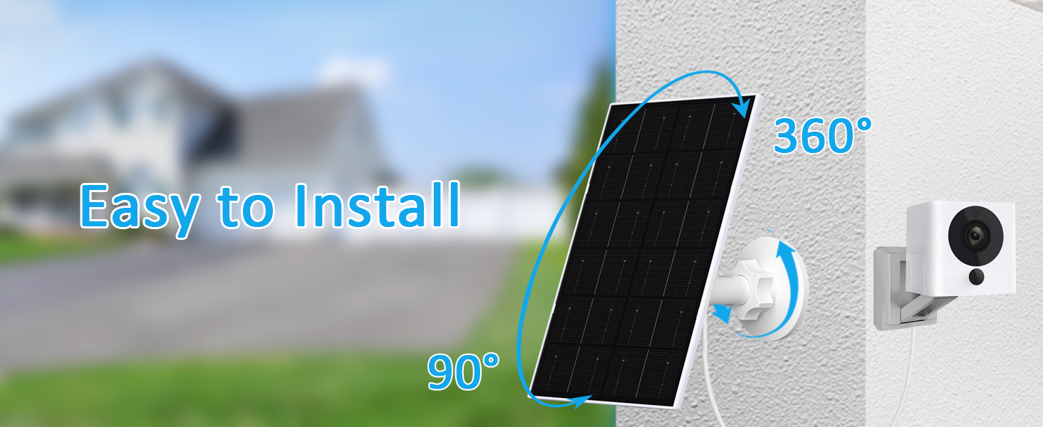 Solar Panel for WYZE Camera