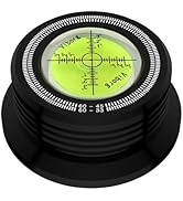 Viborg LP628B Record Weight Stabilizer, Turntable Level and Strobe Scale All-in-one, 280G LP Disc...