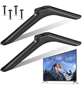 DOITOOL Universal TV Legs with Screws, TV Stand Base for Smart TV 32 Inch, TV Stand Legs Replacem...