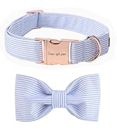 Unique Style Paws Pet Soft &Comfy Bowtie Dog Collar and Cat Collar Pet Gift for Dogs and Cats 6 S...