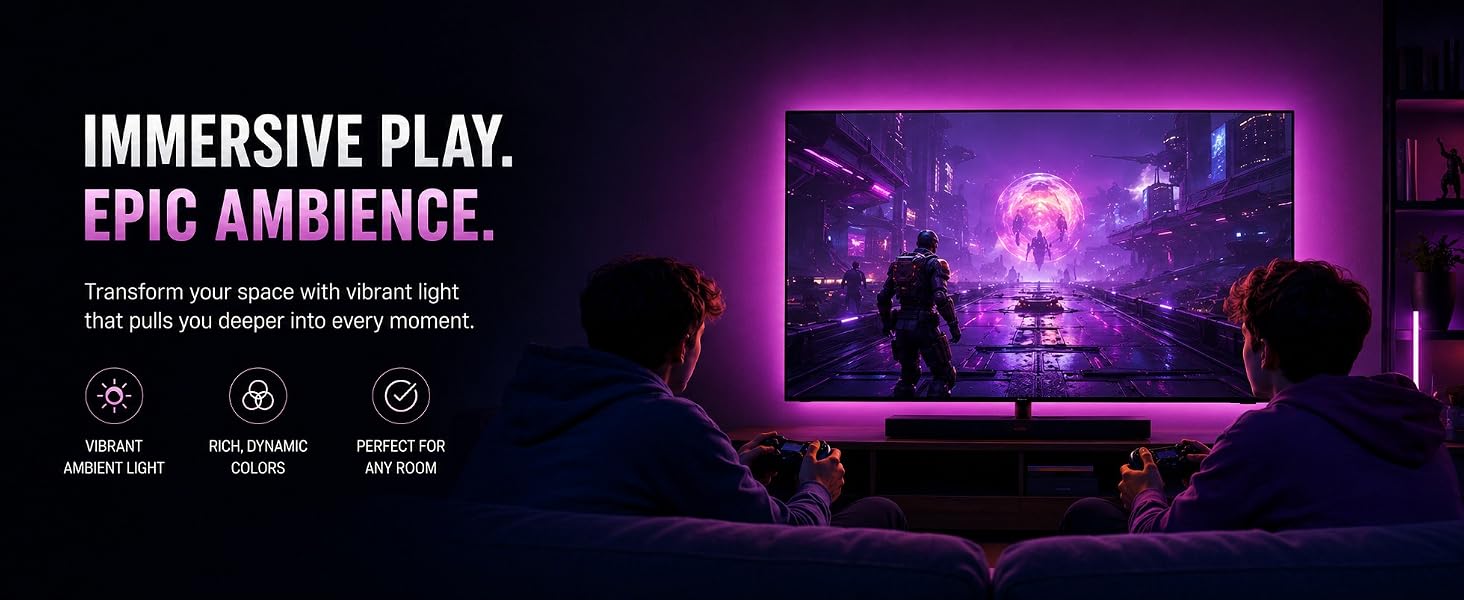 Deepen your immersion in every game moment