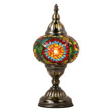 large globe turkish mosaic lamp