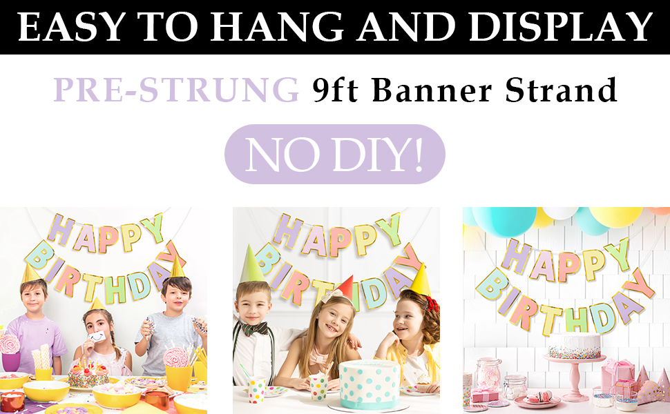 happy birthday banner