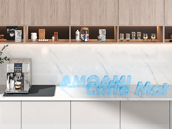 Coffee Mat Absorbent Coffee Bar Accessories Coffee Machine Mat Dish Drying Mat for Kitchen Counter
