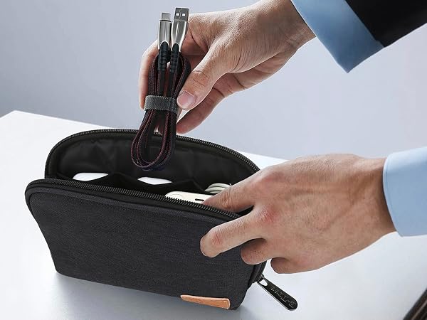 Keeps everything organized, easy to grab.