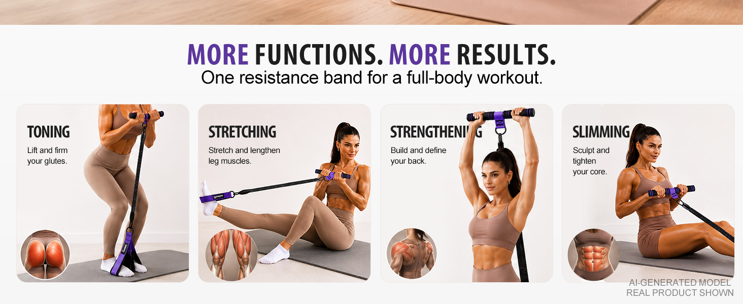 resistance bands with handles