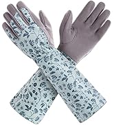 KAYGO Gardening Gloves for Women Long Sleeve, Light Protective Gloves for Yard and Outdoor Work, ...
