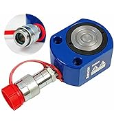 AMZCNC 30 Ton Ultra-Thin Hydraulic Ram Cylinder Low Profile Hydraulic Cylinder Jack Single Sectio...