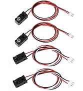 Ransanx 2PCS IR Break Beam Sensor 5MM LEDs Counting Module Split Through-Beam Photoelectric Switc...