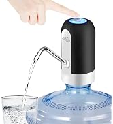 JOYHILL 5 Gallon Water Bottle Dispenser, USB Charging Water Bottle Pump, Portable Water Dispenser...