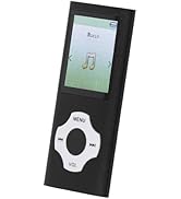 MP3 MP4 Player, Music Player with Bluetooth5.0, 1.8 Inch Color Screen HiFi Sound Rechargeable Vid...