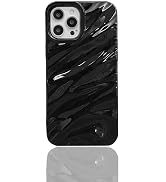 QLTYPRI Compatible with iPhone 13 Case iPhone 14 Case, Cute Wave Water Ripple Pattern Case for Gi...