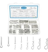 304 Stainless Steel Cotter Pin Assortment Kit – Cotter Pin & R Clip, 12 Sizes Assortment Kit for ...