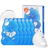 EDIT.B Waterfull Gummy Mask 5 Pcs, Hydrating Korean Daily Facial Sheet Mask for Sensitive Skin, S...