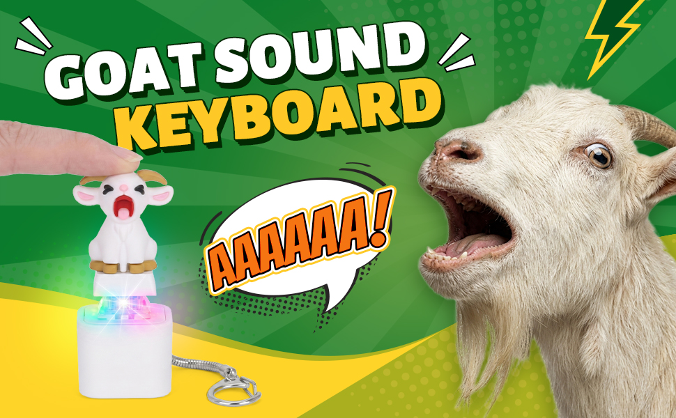 screaming goat button