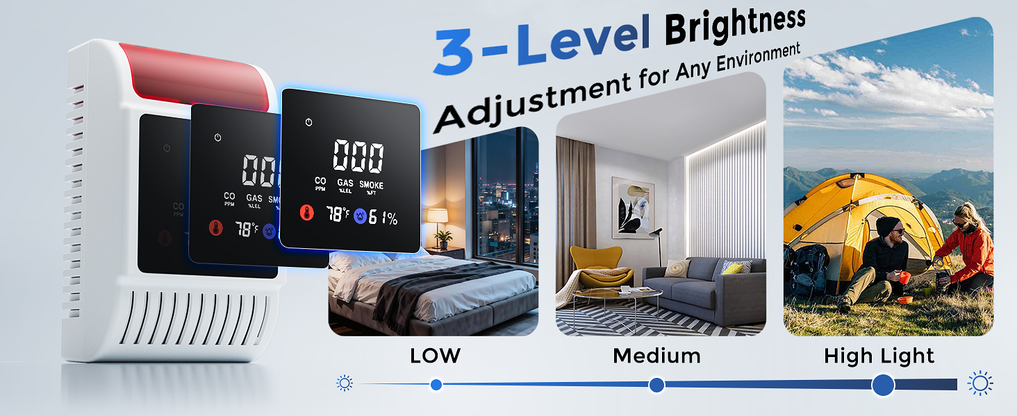 smoke alarm and carbon monoxide detector