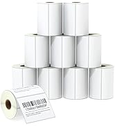 BETCKEY - 4" x 3" (102 mm x 76 mm) Shipping & Multipurpose Labels Compatible with Zebra & Rollo L...