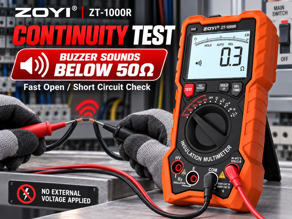 2 in 1 19999 Counts Multimeter Megohmmeter Insulation Resistance Tester