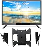 28" LED HDTV with Wall Mount | High Definition Television 720p 60Hz TV, Lightweight and Slim Desi...