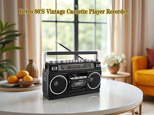VINTAGE CASSETTE PLAYER recorder