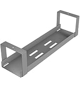D-Line Under Desk Cable Management Tray, Cable Basket for Power Strips, Self-Adhesive or Screw-fi...