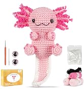 MOREJMTT Crochet Kit for Beginners, Crochet Animal Kits,Crocheting Kit for Starters, Learn to Cro...