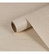 BESWEE Light Beige Matte Granite Contact Paper for Countertops Thick Peel and Stick Marble Contac...
