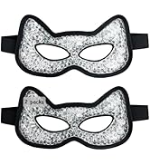 Conbella Cooling Eye Mask, Gel Eye Mask Hot Cold Use, Cold Eye Mask for Puffy Eyes, Dry Eyes, Hea...