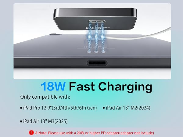 ipad magnetic charger