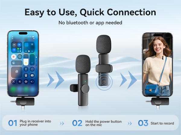 Wireless Microphone for iPhone