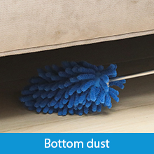 Cleaning Low Places
