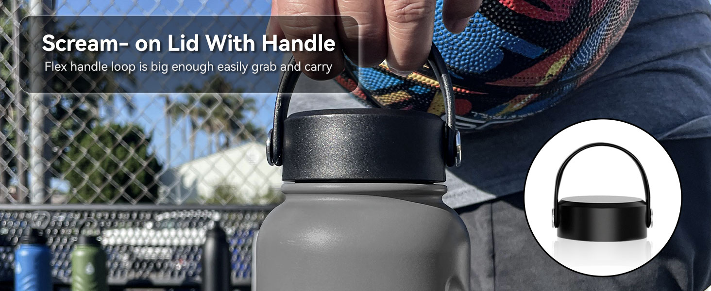 water bottles with screw top