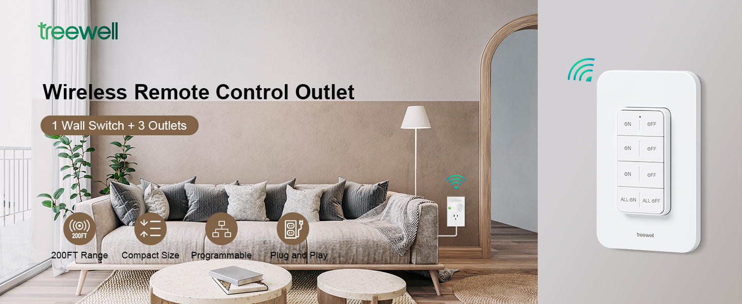 remote control outlet