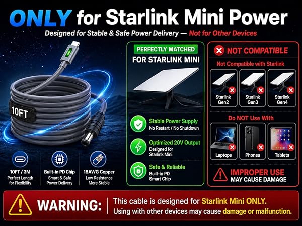 connecting Starlink Mini to a portable power station